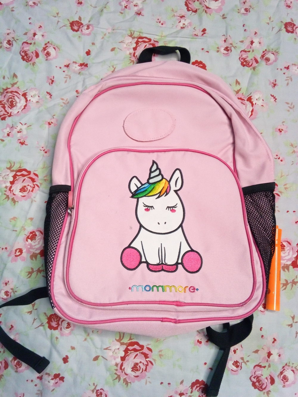 Pink Unicorn Kids Backpack - Cute Pink School Bag